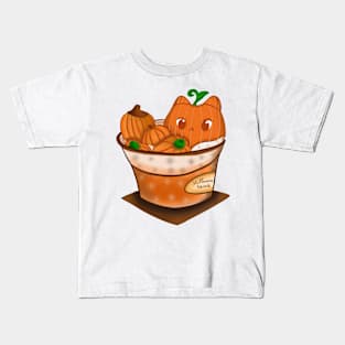 pumpkin drink Kids T-Shirt